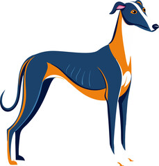 Greyhound vector 