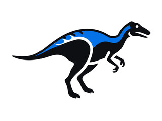 Obraz premium Dinosaur logo Set