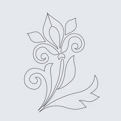 Alpona Vector Design