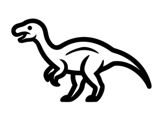 Fototapeta premium Dinosaur logo Set