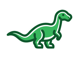 Naklejka premium Dinosaur logo Set