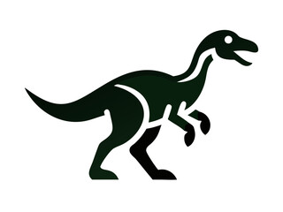 Obraz premium Dinosaur logo Set