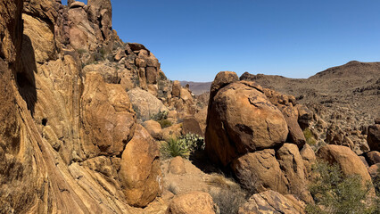 Red Rocks in the Chihuahuan Desert