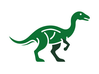 Obraz premium Dinosaur logo Set