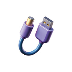 Blue USB flash drive, an isolated technology tool, essential for secure data connection