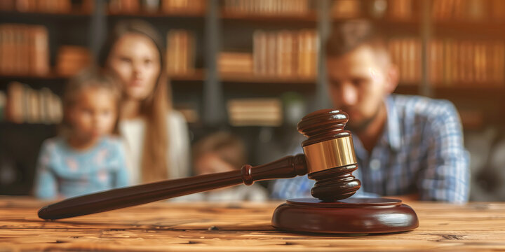 Court ruling on the separation of couples with children.