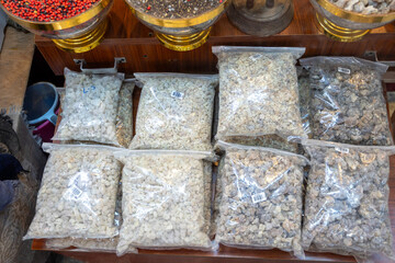 Oman, Muscat: pure myrrh.