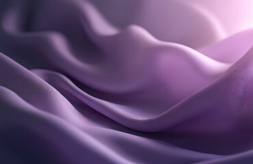 Fototapeta premium Abstract purple flowing background. Digital wave curves lines. Smooth, modern wallpaper for presentations, websites, social media. Background suitable for various design projects. Elegant luxurious