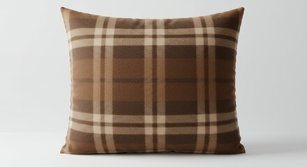 Plaid pillow decorative pattern