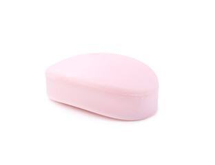 One soap bar isolated on white. Personal hygiene