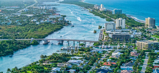 aerial view of Cato's bridge © Bruce