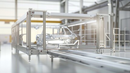 Automated vehicle chassis production