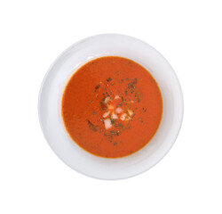 Red pepper soup - gaspacho delicioso
