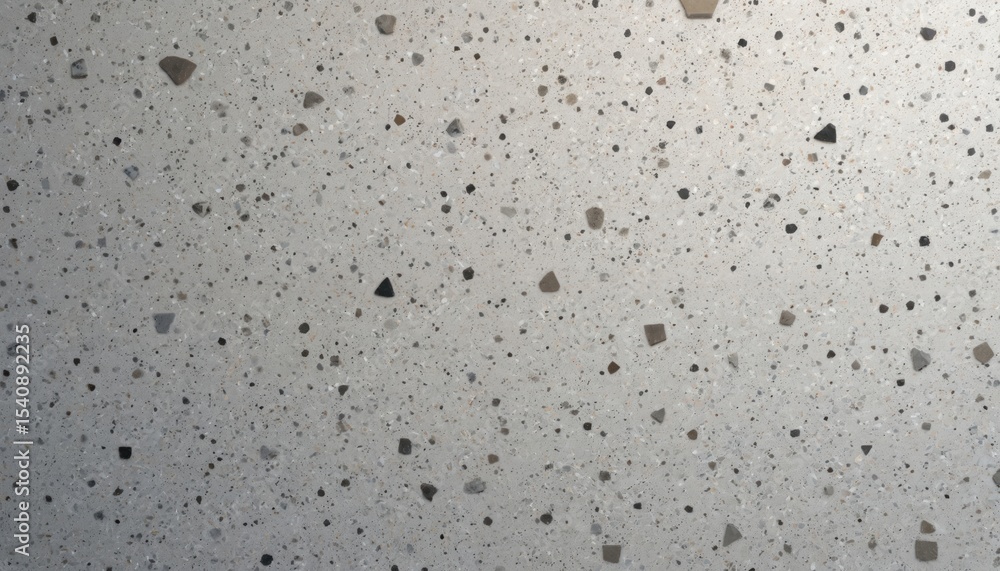 Poster grey terrazzo texture background. polished concrete floor and wall pattern. granite stone material f