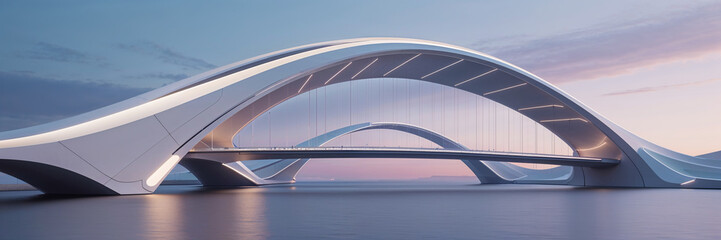 Obraz premium A1 Zukünftige Dasein Brücke 