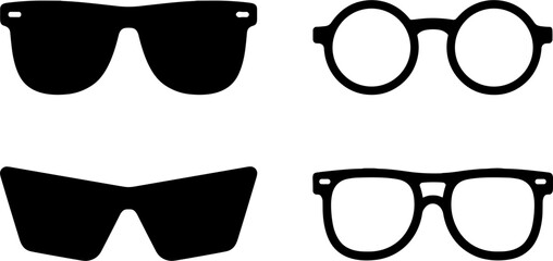 Set Classic Sunglasses Round Glasses Collection