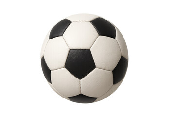 Fototapeta premium Classic soccer ball on transparent background
