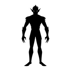 Fototapeta premium Man and boy profile icon silhouette vector with editable design 