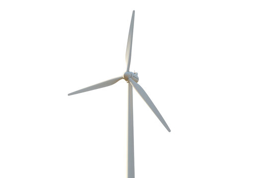 Isolated Single Wind Turbine Renewable Energy Source