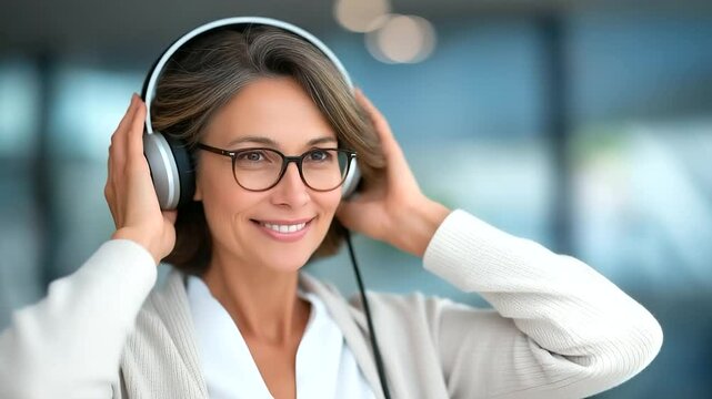 Hearing test conducted by attentive doctor with audiogram analysis