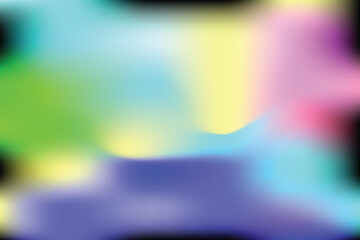 This name reflects the abstract, vibrant, and soft visual qualities described by the sentences and tags, while remaining easy to understand and without using a colon