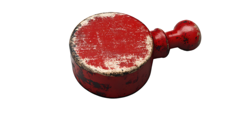 'SOLD OUT' red rubber stamp isolated on transparent background or white background with distressed texture effect