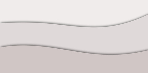 "Abstract wavy background with layered soft gray and beige tones. Minimal design perfect for web banners, presentations, or print. Smooth flowing lines create a calm and modern aesthetic"