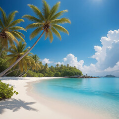 Serenity of a Tropical Paradise