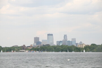 Obraz premium Minneapolis Skyline