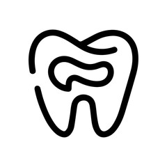 tooth icon vector illustration
