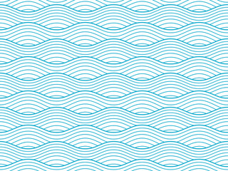 Abstract background with seamless wave pattern