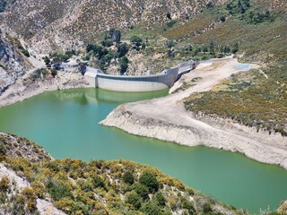 dam in the mountains