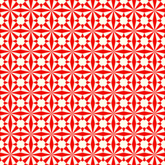 Triangles, kites, rhombuses, crosses ornament. Geometrical backdrop. Triangular, quadrangular shapes wallpaper. Geometric background. Mosaic motif. Digital paper, textile print. Seamless pattern.