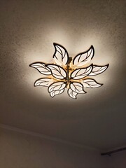 beautiful colored chandelier