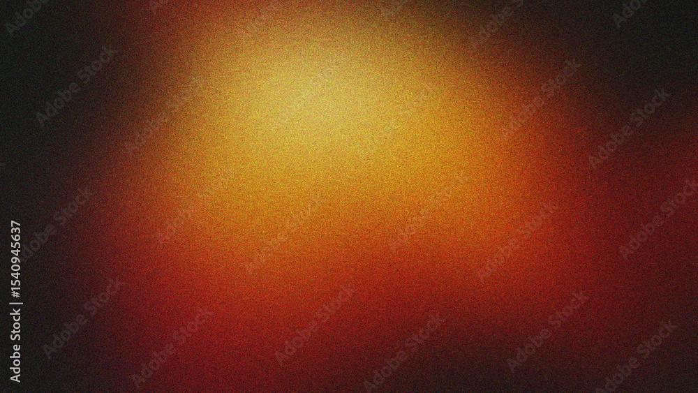 Poster amber, orange, and salmon smooth gradient background with grainy noise overlay and faded texture, ab