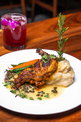 Roast chicken