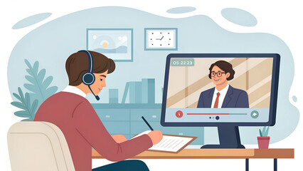 virtual-meeting-via-video-call