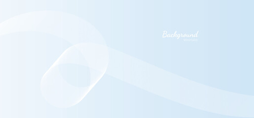 Abstract line wave background blue color. Vector design element for banner, cover and pattern