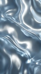Silver Blue Fabric Texture Background