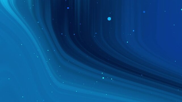 Blue gradient illustrator abstract swirling blue digital painting in vibrant smooth gradients.
