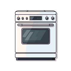 Obraz premium Professional Home Appliance Icon Vector Illustration for Modern Household Devices