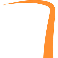 Abstract Curved and Wavy Ribbon Element