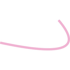 Abstract Curved and Wavy Ribbon Element