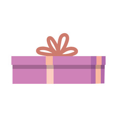 Colorful gift box design. Vector