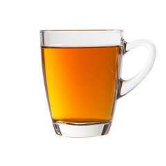 Cup of tea Isolated on white background.