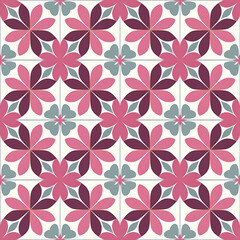 Abstract Tile Pattern Design