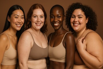Diversity Women Skincare Body Positivity Inclusivity