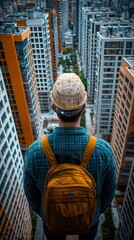 Background Image of Architects Using Virtual Development Tools With Ai to Design and Inspect Newly Constructed Residential Buildings Ensuring Concrete Quality and Impact Control
