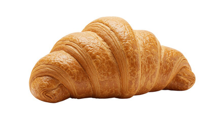 Flaky GoldenBrown Croissant with Detailed Layers and Delicious Texture
