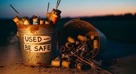 Independence Day Safe Disposal of Fireworks in the USA